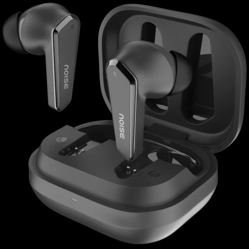 Noise Newly Launched Buds N1 in-Ear Truly Wireless Earbuds with Chrome Finish, 40H of Playtime, Quad Mic with ENC, Ultra Low Latency(up to 40 ms), Instacharge(10 min=120 min), BT v5.3